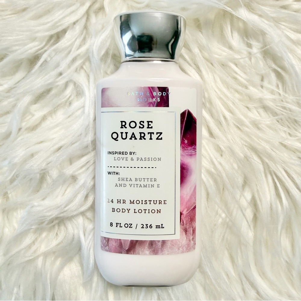 New Bath & Body Works Full Size Rose Quartz Body Lotion